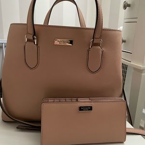 Kate spade purse and wallet matching set.